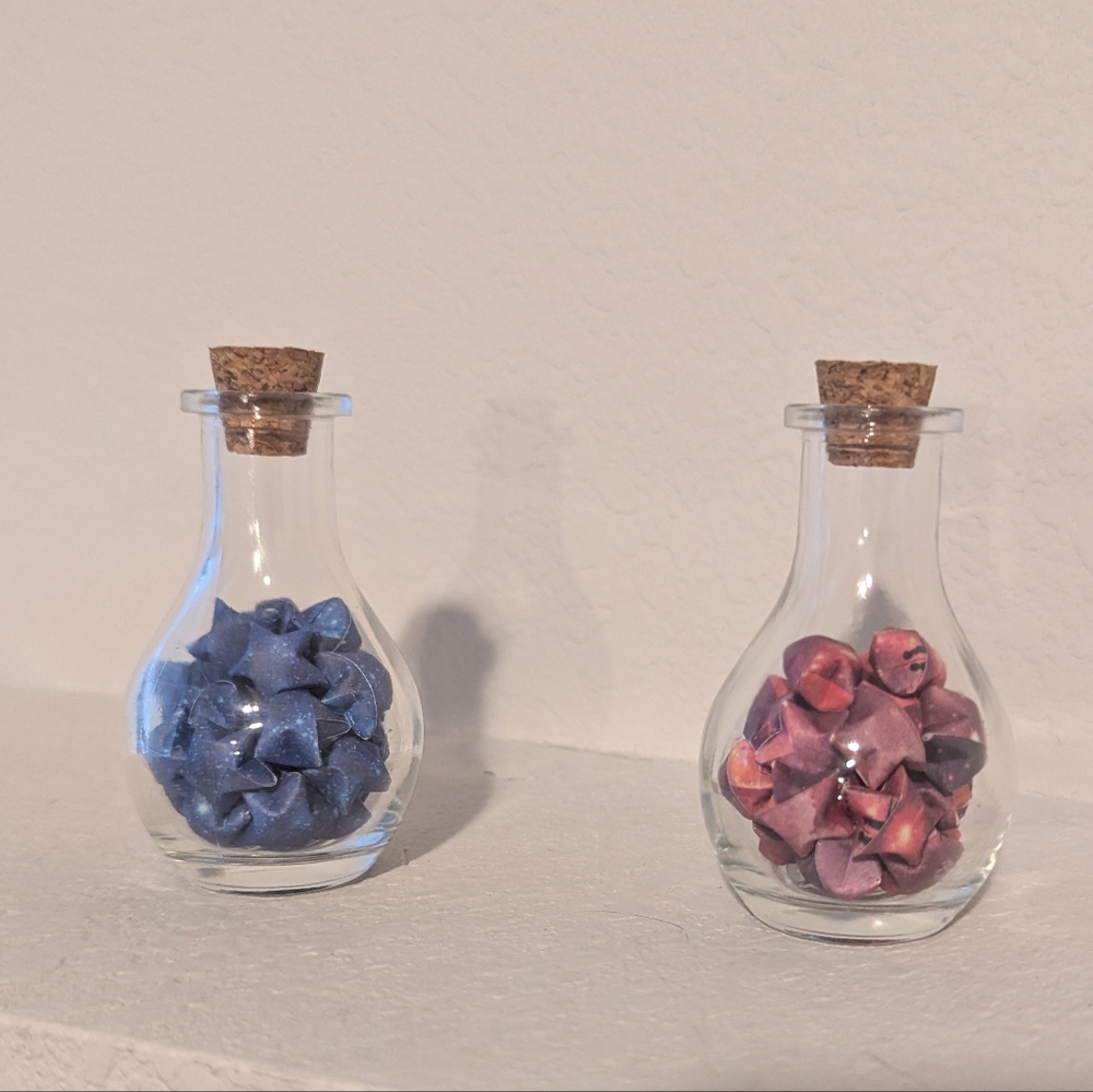Origami Star Health And Mana Potions